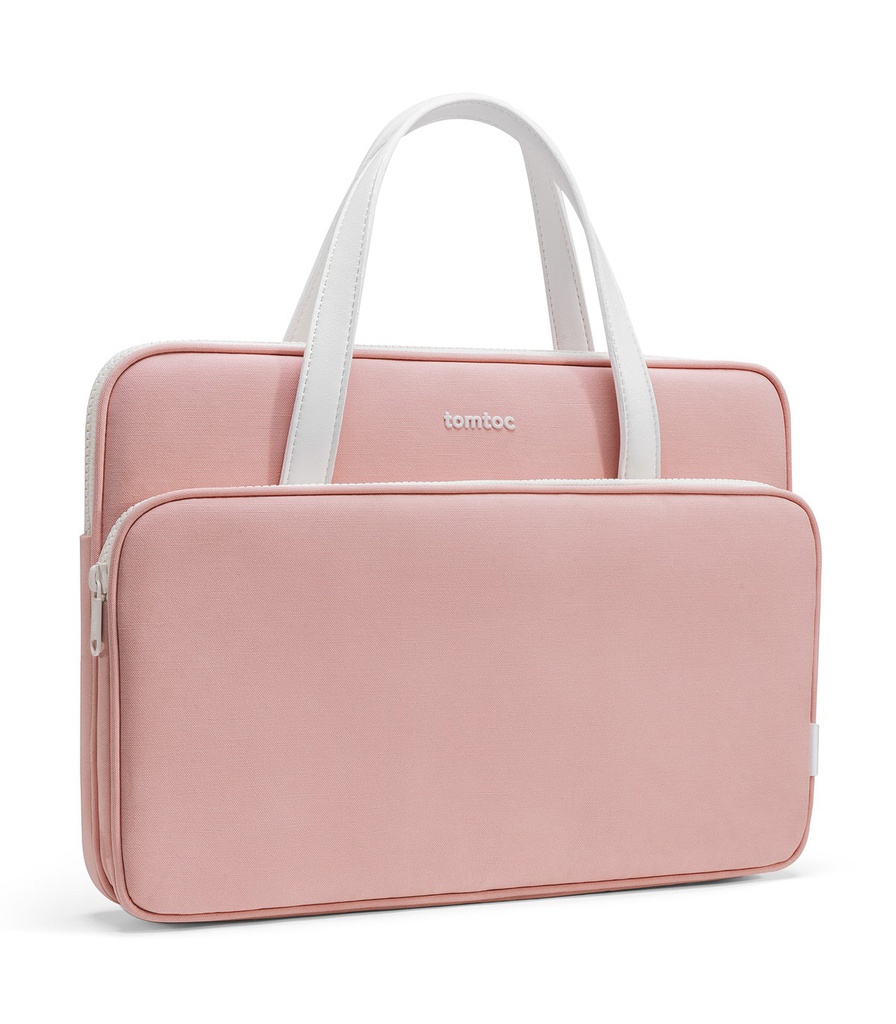 Tomtoc Premium H21 Lady Briefcase Handbag, Pink Borsa
