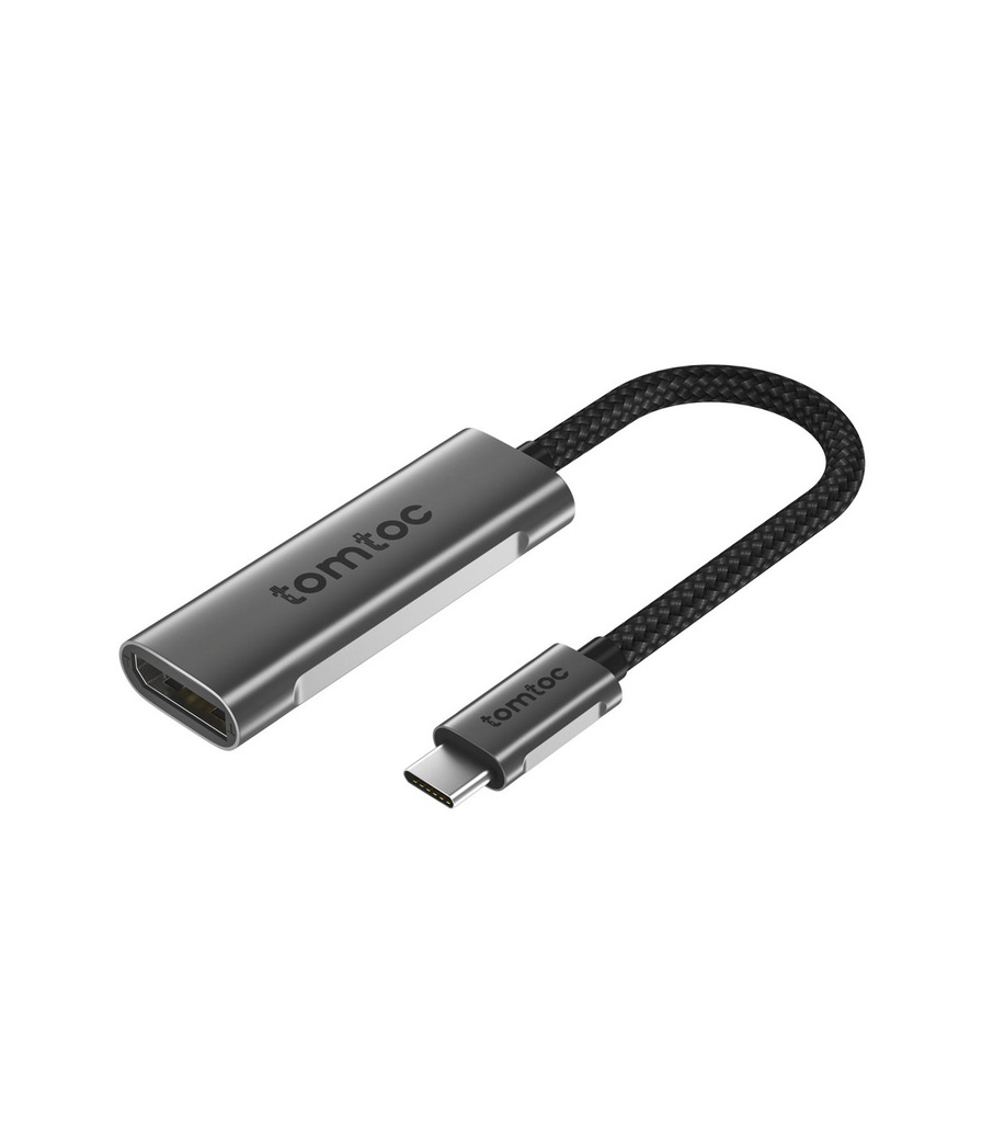 Tomtoc USB-C To DP 1.4 Adapter 4K 60/120Hz