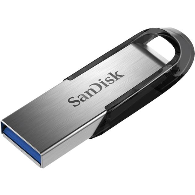SanDisk Ultra Flair - argento/nero