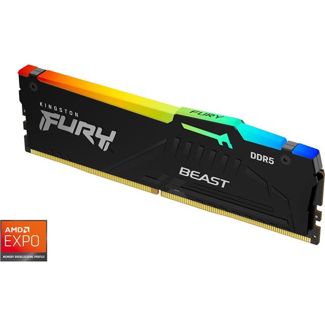 Kingston Fury Beast, DDR5, 5200MHz - nero RAM