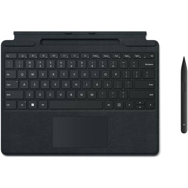 Microsoft Surface Pro 8/9/X Signature Keyboard con Slim Pen 2, nero, CH