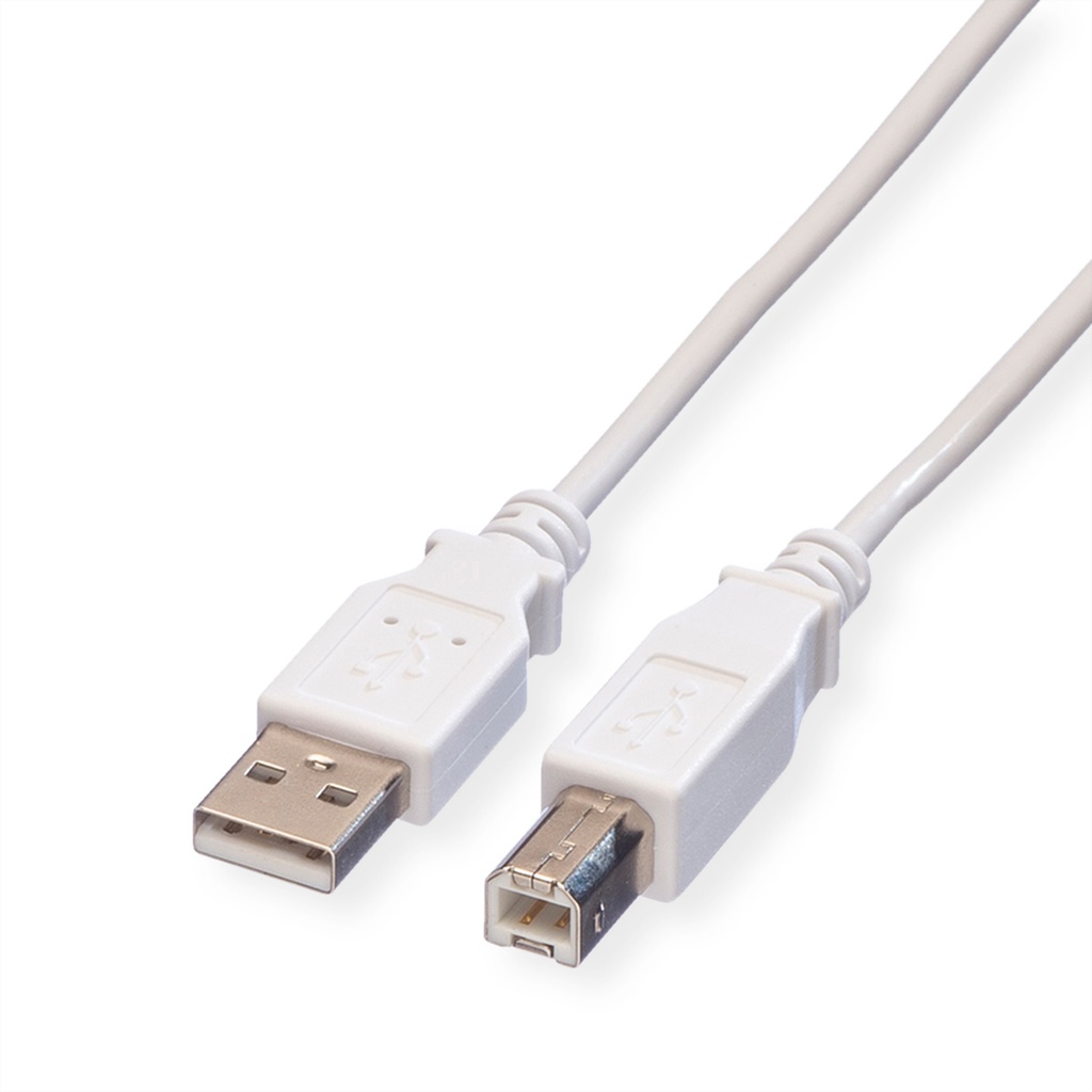 Blank Cavo USB 2.0 Tipo A-B, bianco - 3m