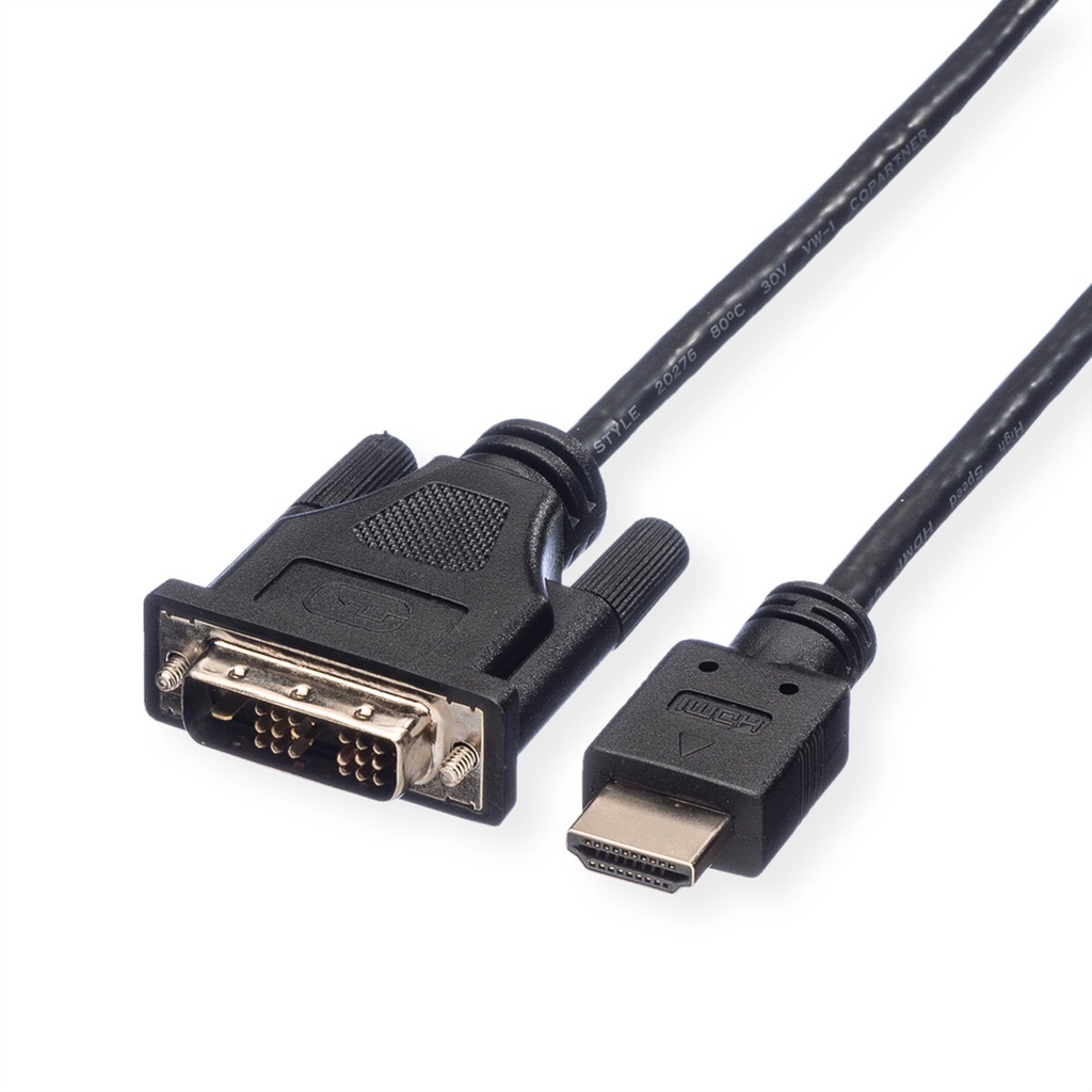 Blank Cavo DVI (18+1) - HDMI, nero - 2m