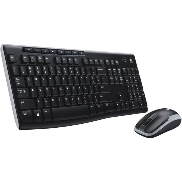 Logitech Wireless Combo MK270 - Tastiera &amp; Mouse Svizzera
