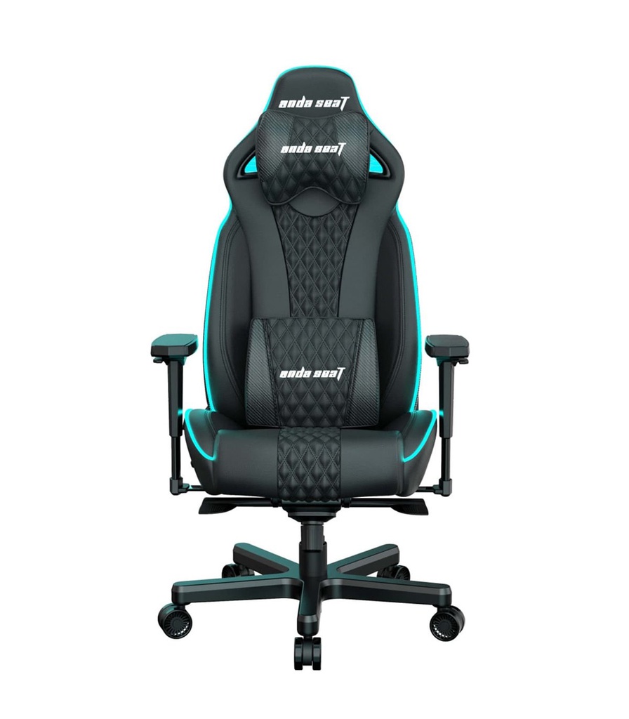 Anda Seat sedia da gaming Throne Black RGB Lightnening