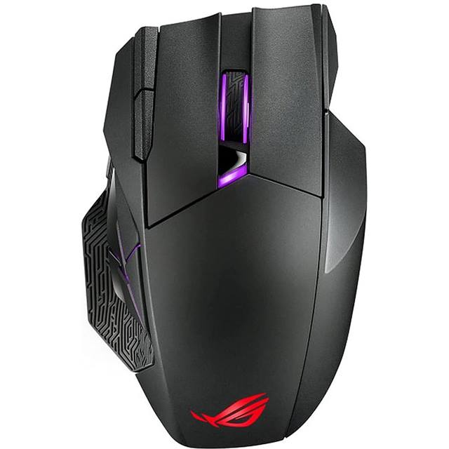 ASUS ROG Spatha X Mouse Cablato, Senza fili