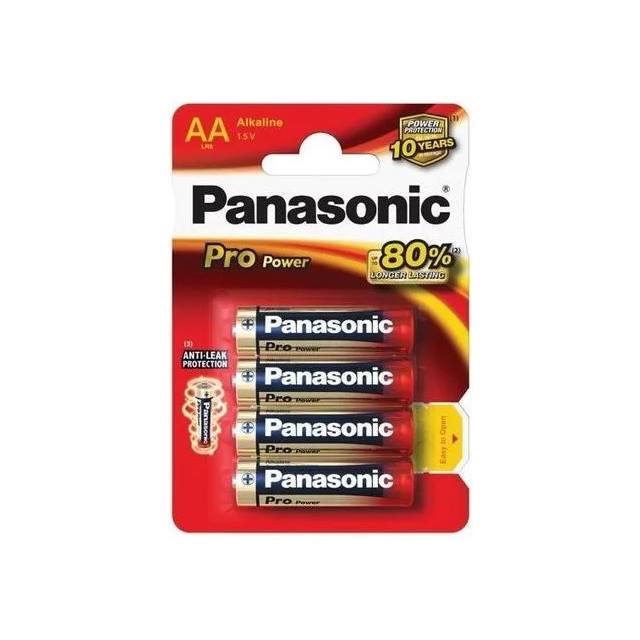 Panasonic Pro Power AA/LR6 - 4-Pack Batterie