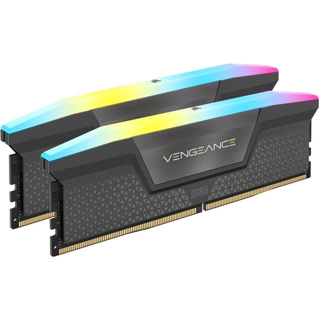 Corsair RAM Vengeance RGB, DDR5, 32GB (2 x 16GB), 5200MHz