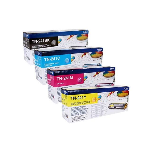 Brother TN-241CMY - ciano, magenta, giallo (copia)