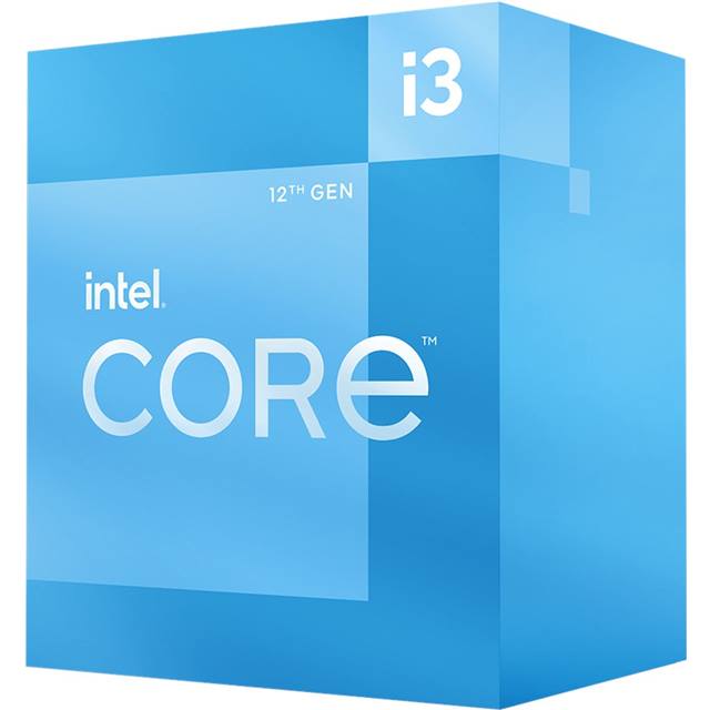 Intel Core i3-12100 (4C, 3.30GHz, 12MB, boxed) Processore
