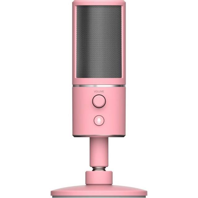 Razer Seiren X - Quartz Pink Microfono