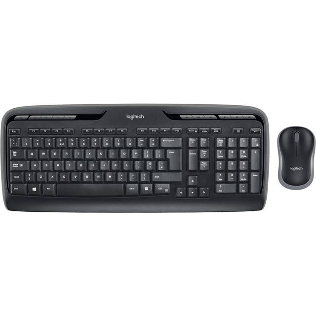 Logitech Wireless Desktop MK330 - Tastiera &amp; Mouse Svizzera