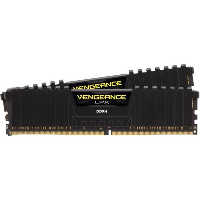 Corsair RAM Vengeance LPX, DDR4, 16GB (2 x 8GB), 2400MHz - Nero