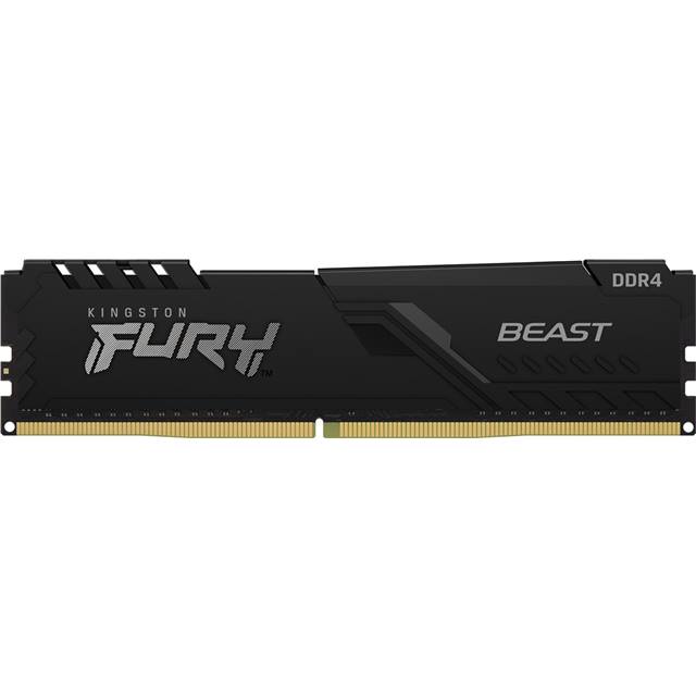 Kingston RAM Fury Beast, DDR4, 3200MHz - nero