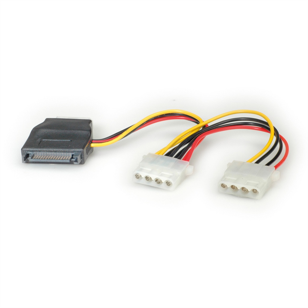 Blank Cavo adattatore 1x SATA / 3x 4 poli molex, 0.2 m