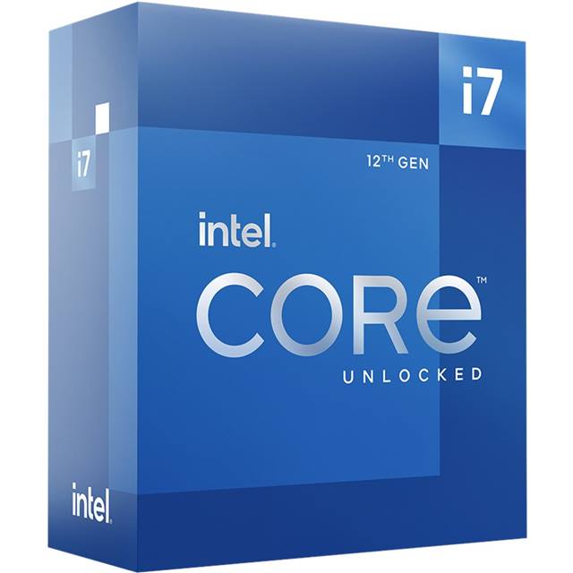 Intel Core i7-12700K (12C, 3.60GHz, 25MB, boxed) Processore